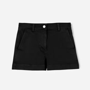 Everlane Cotton Twill Short in Black Size 2